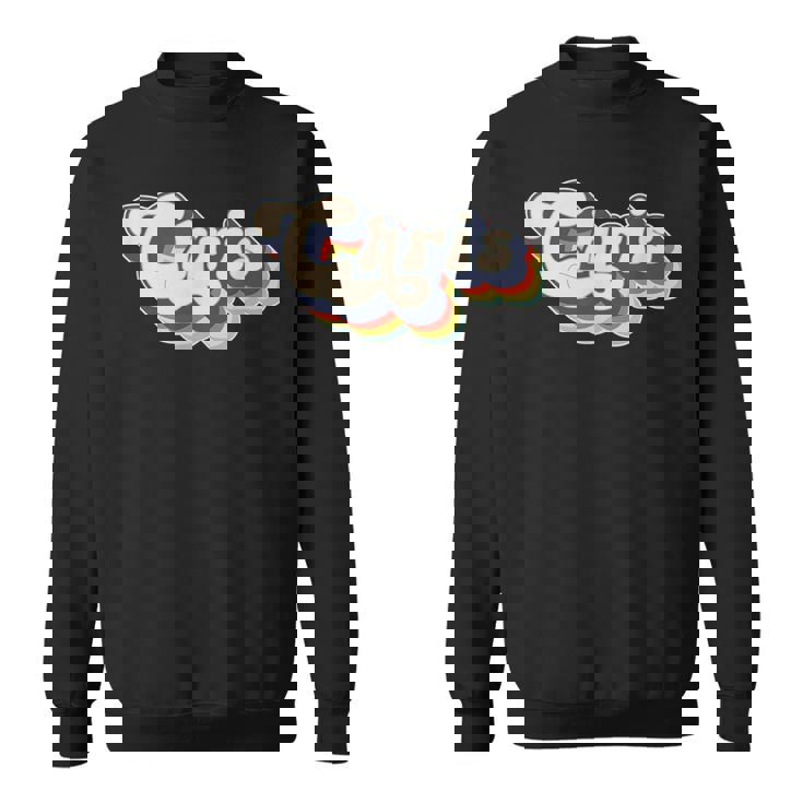 Chris 名前 名前入り 姓 名前 クリス スウェットシャツ