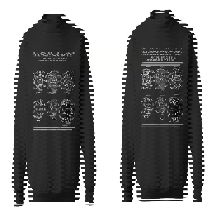 Cockpit Instruments シックスパック スピットファイアーファイター Ww2 スウェットシャツ