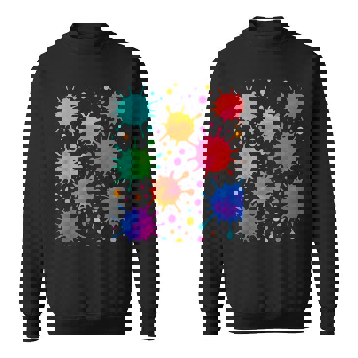 Colorplash アートtシャツ スウェットシャツ