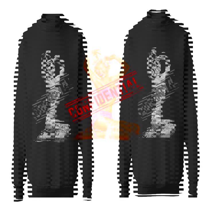 Confidential ピンナップガール スウェットシャツ