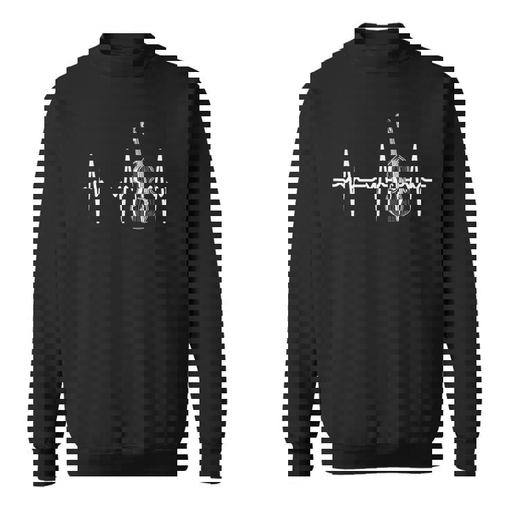 Contrabajo Heartbeat Doble Contrabajo Amante De Contrabajo Camisa de entrenamiento