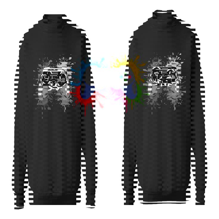 Control All Theideo Game Controller ゲーマー ボーイズ メンズ スウェットシャツ