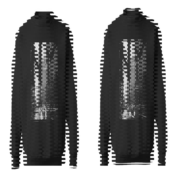 Cool New York City Abstractkyline & New York スウェットシャツ