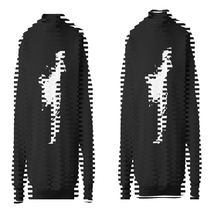 Cool Taekwondo Man Fighting Graphic & Cool s スウェットシャツ