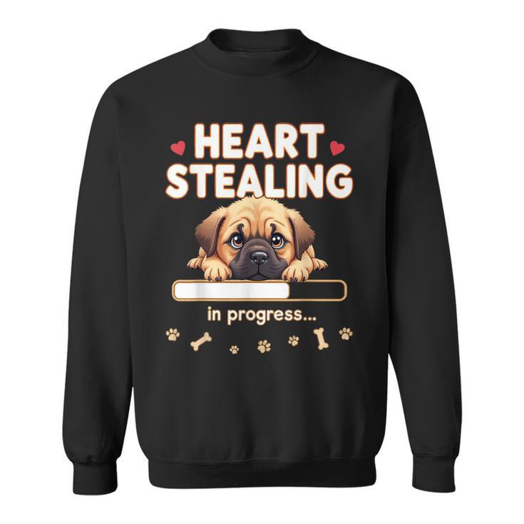 Corazón Bullmastiff Perro Divertido Regalo Bullmastiff Cachorro Camisa de entrenamiento