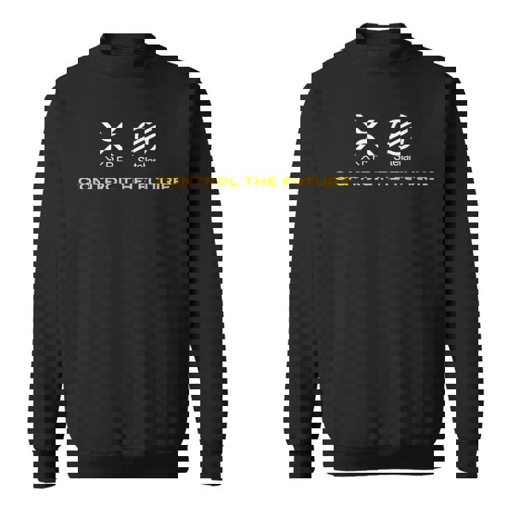 Cryptocurrency Xrp Xlm Coin Control The Future スウェットシャツ