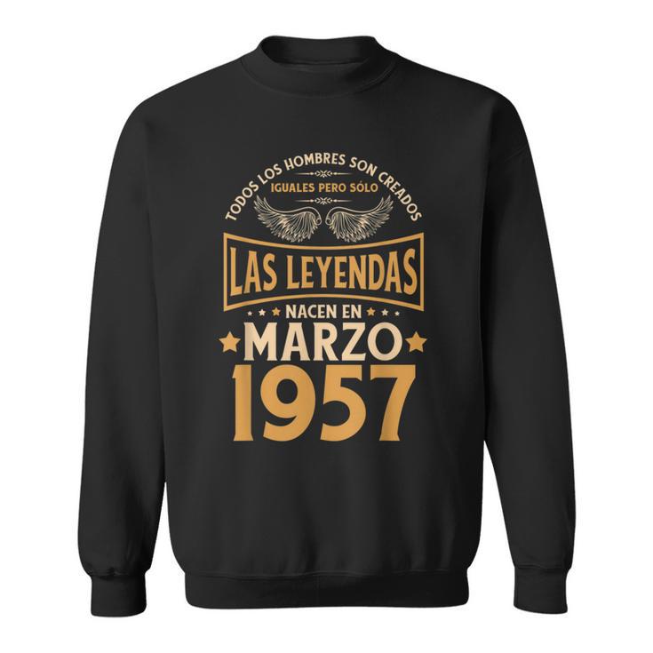 Cumpleaños Hombre Regalos Las Leyendas Marzo 1957 Camisa de entrenamiento