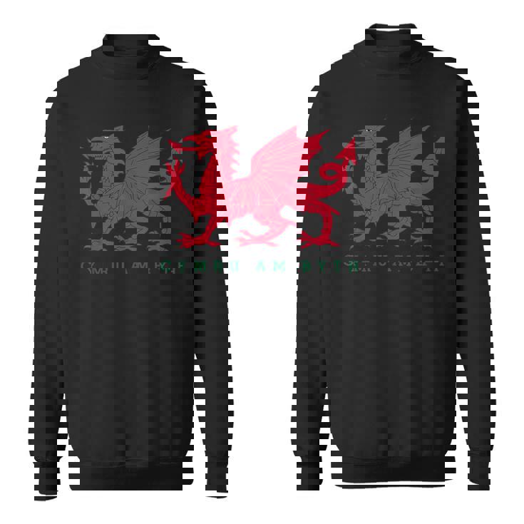 Cymru Am Byth ウェールズ ラグビー ドラゴンウェールズ プレイヤープライドギフト スウェットシャツ