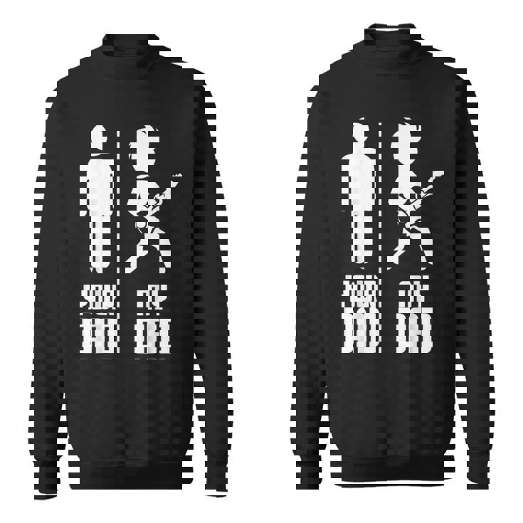 Your Dad My Dad Guitar Felpa