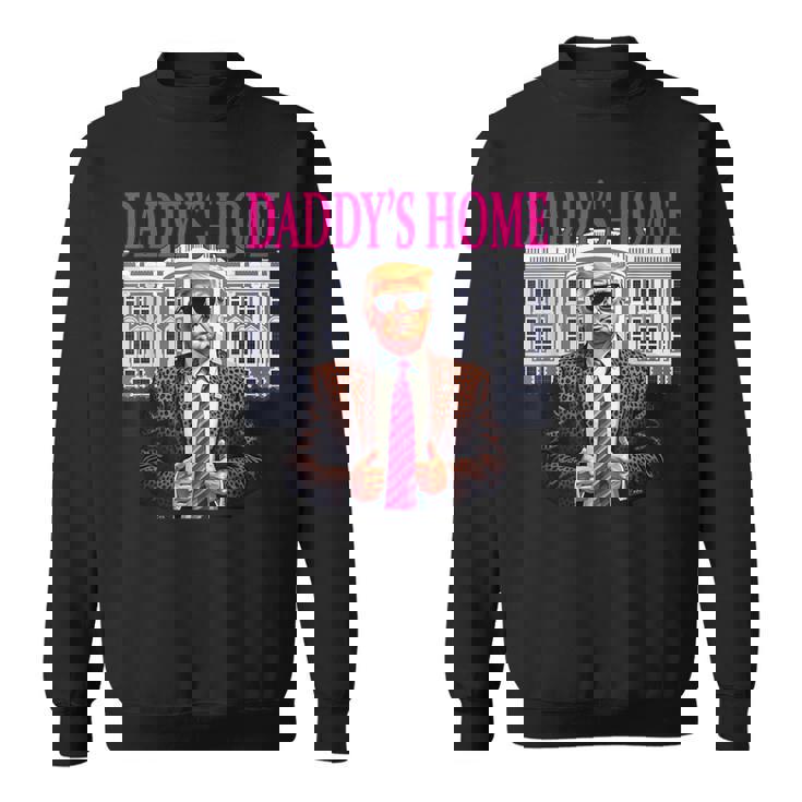 Daddy's Home Pink President Donald Trump House スウェットシャツ