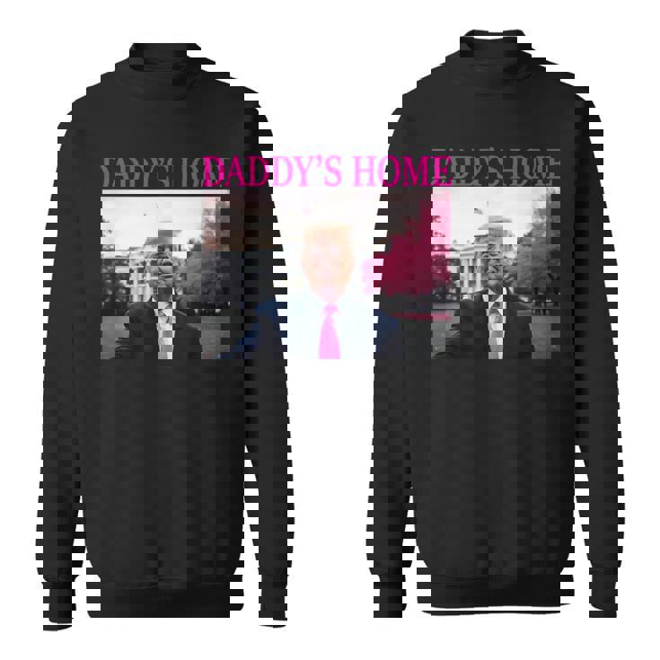 Daddy's Home President Donald Trump Pink Trumpelfie スウェットシャツ