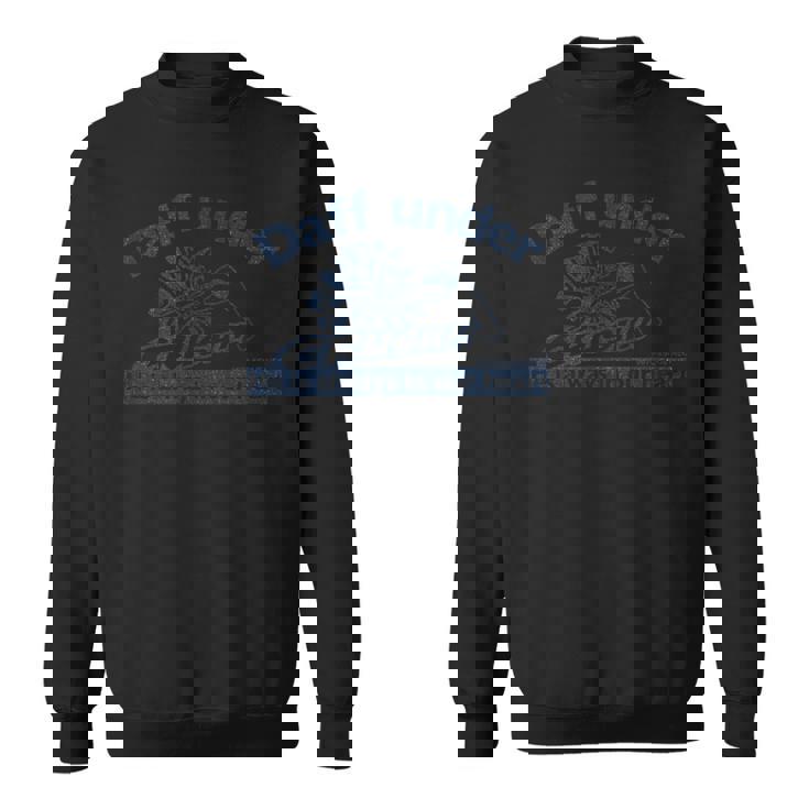 Daff Underダッフンダ ドリフ ドリフターズ 志村けん ドリフ大爆笑 コント 全員集合 スウェットシャツ