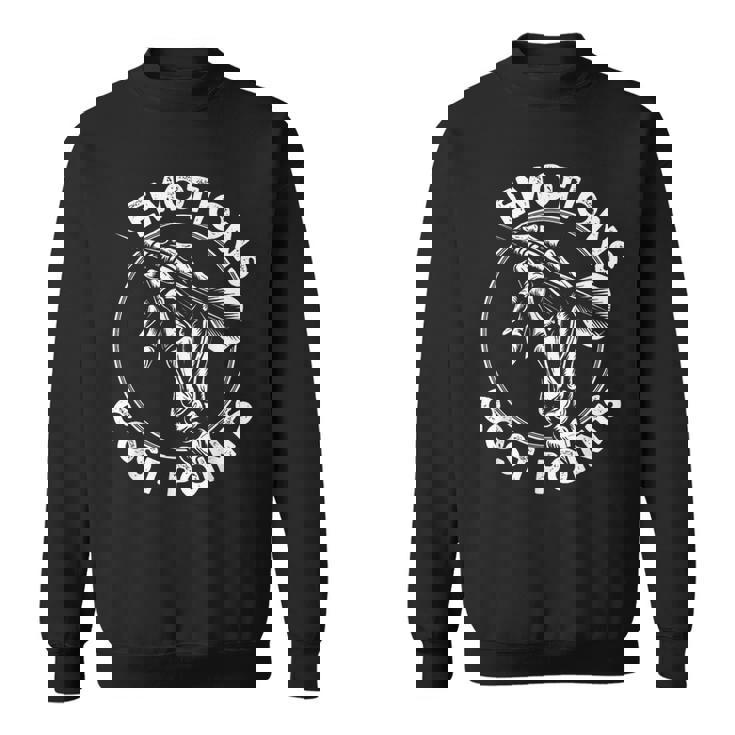 Dart Player Emotions Cost Points Epic スケルトン ハンドダーツ スウェットシャツ