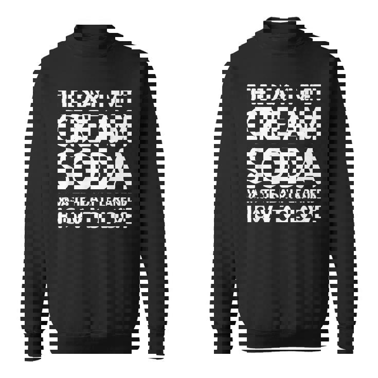 The Day I Met Creamoda クリームソーダ スウェットシャツ