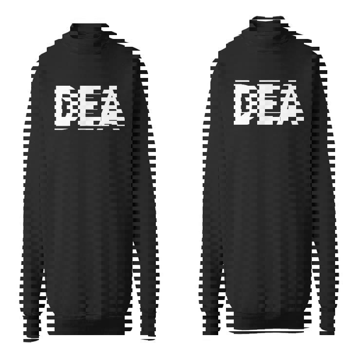 Deaエージェント麻薬取締局ホワイトプリント スウェットシャツ