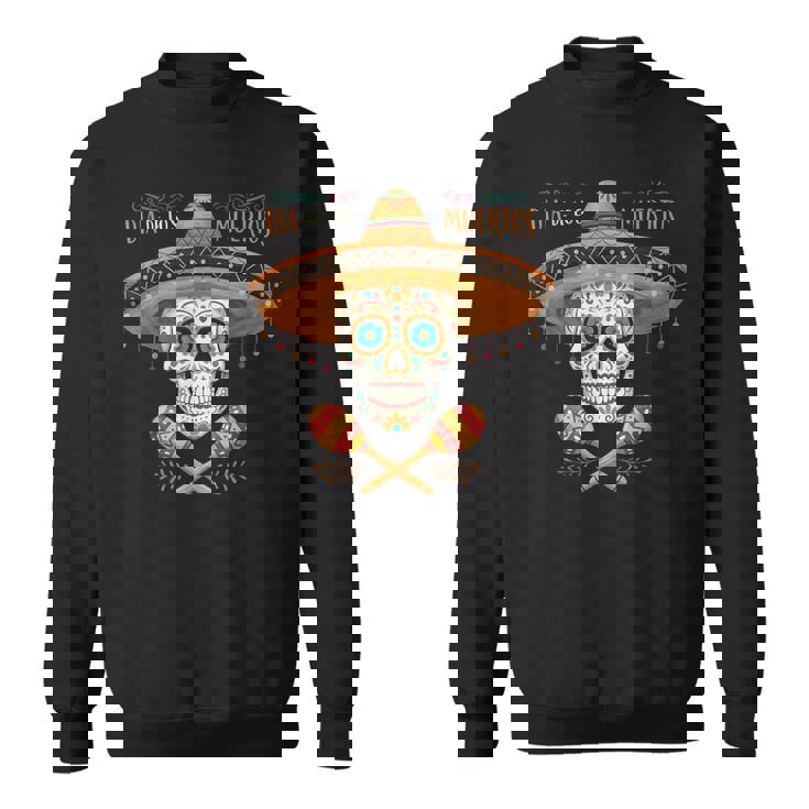Dia -De-Los- Muertosグラフィック スウェットシャツ