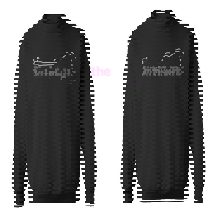 Dim The Lights 003 メンズ ロック ライブ フェス バンド ギター 音楽 おしゃれ 男女兼用 キッズ スウェットシャツ