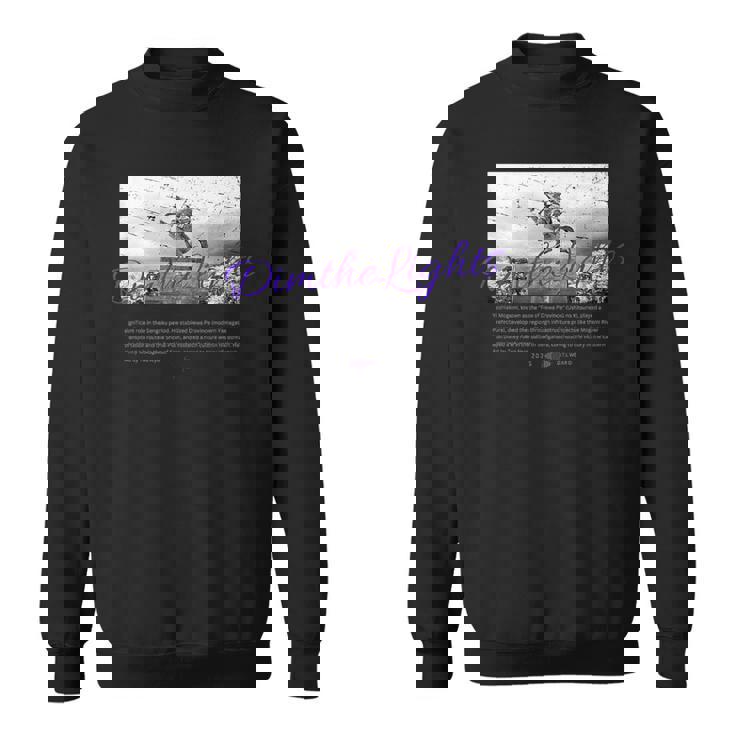 Dim The Lights 005 メンズ ロック ライブ フェス バンド 音楽 最上義光 男女兼用 キッズ スウェットシャツ