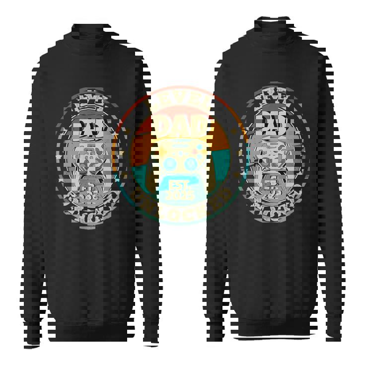 Divertente Nuovo Livello Papàbloccato 2025 Gamer Daddyoon To Be Dad Felpa