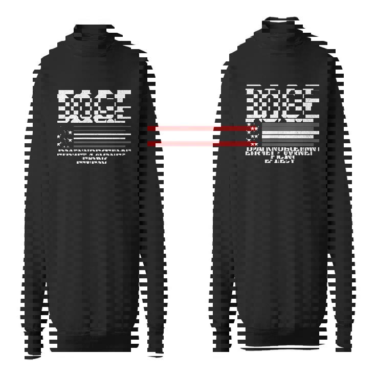 Doge DOGE 政府効率省 スウェットシャツ