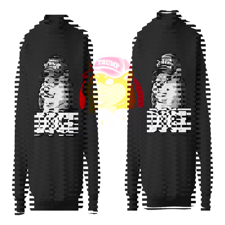 Doge Trump Hodl Cryptocurrency スウェットシャツ