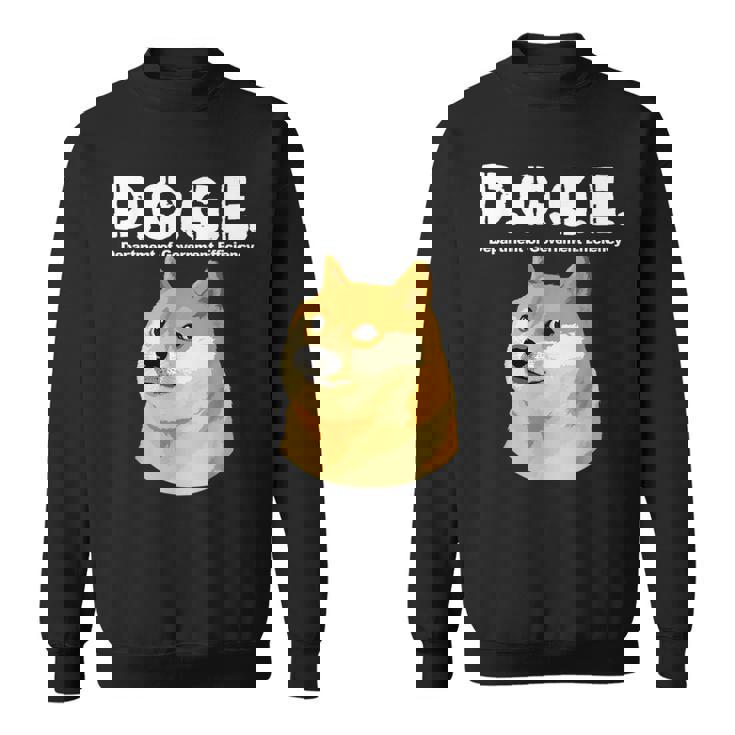 Doge政府効率省 スウェットシャツ