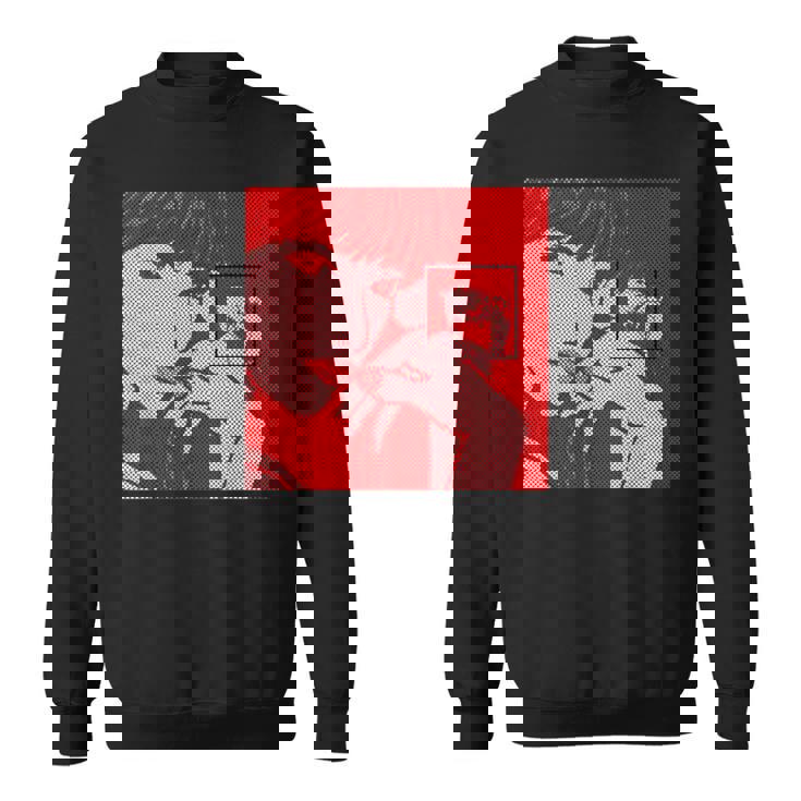 Dot Pattern Original Icon Official Illustration Red スウェットシャツ