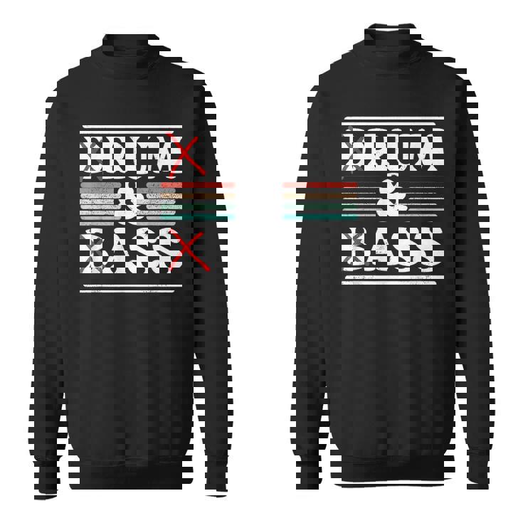 Drum & Bass Rum & Ass Retrointageibes Team スウェットシャツ