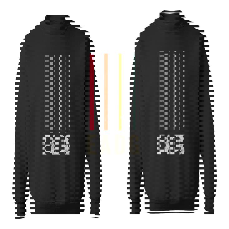 Eadg 4弦ベースギター レトロヴィンテージベースプレーヤー スウェットシャツ