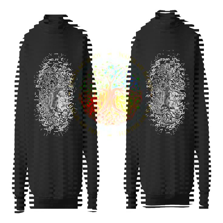 Earth My Body Air My Breath Fire My Spirit Water My Blood Sweatshirt