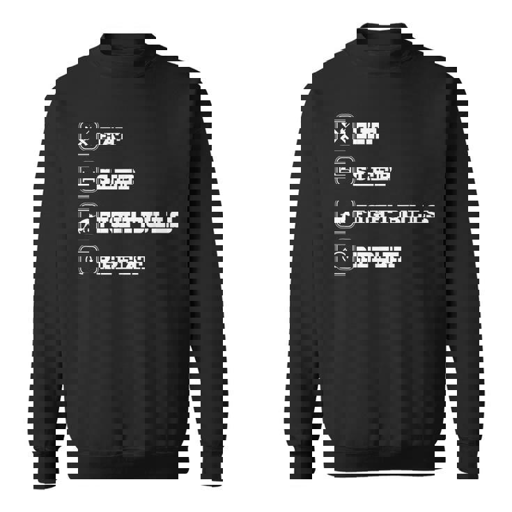 Eatleep Fight Bulls Repeat Bullsシリーズ ロデオクラウン スウェットシャツ