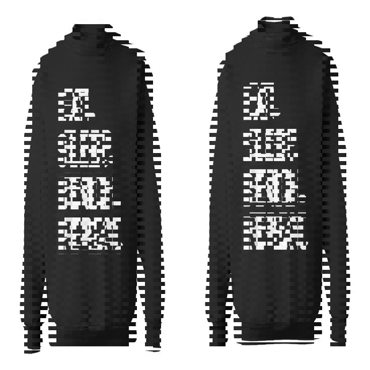 Eatleep ジム ワークアウト トレーニング ベンチプレス ウエイトリフティング スウェットシャツ