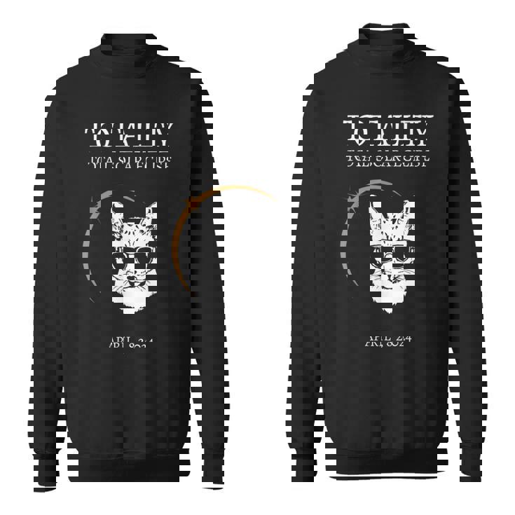 Eclipse Glasses 2024 猫 エクリプス サングラス スウェットシャツ