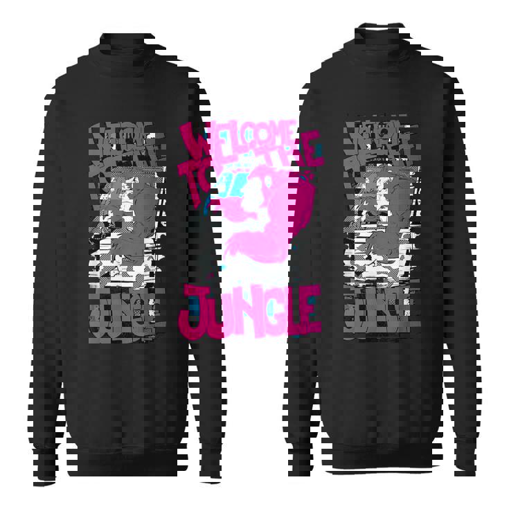 Edmトリッピーゴリラジャングルダンスミュージックレイブフェスティバル スウェットシャツ