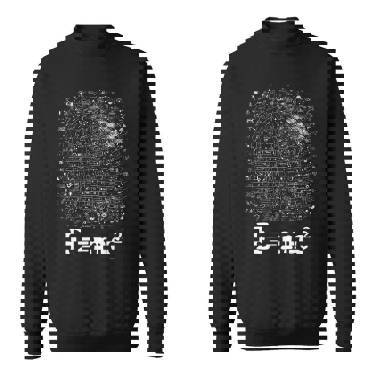 EMc2 方程式 物理学 相対性理論 数学 数学 長袖tシャツ スウェットシャツ