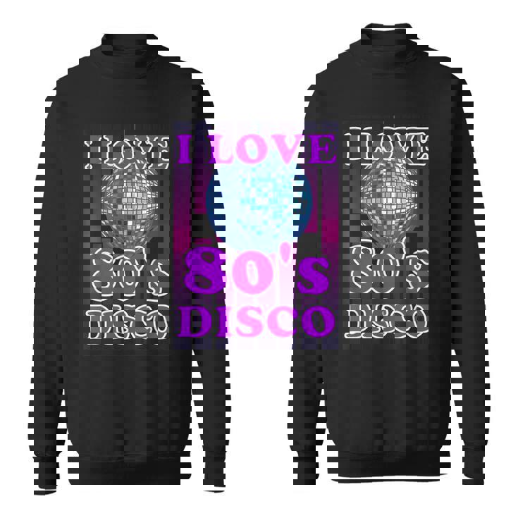 Me Encanta La Música Disco Retro Disco De Los 80 Camisa de entrenamiento