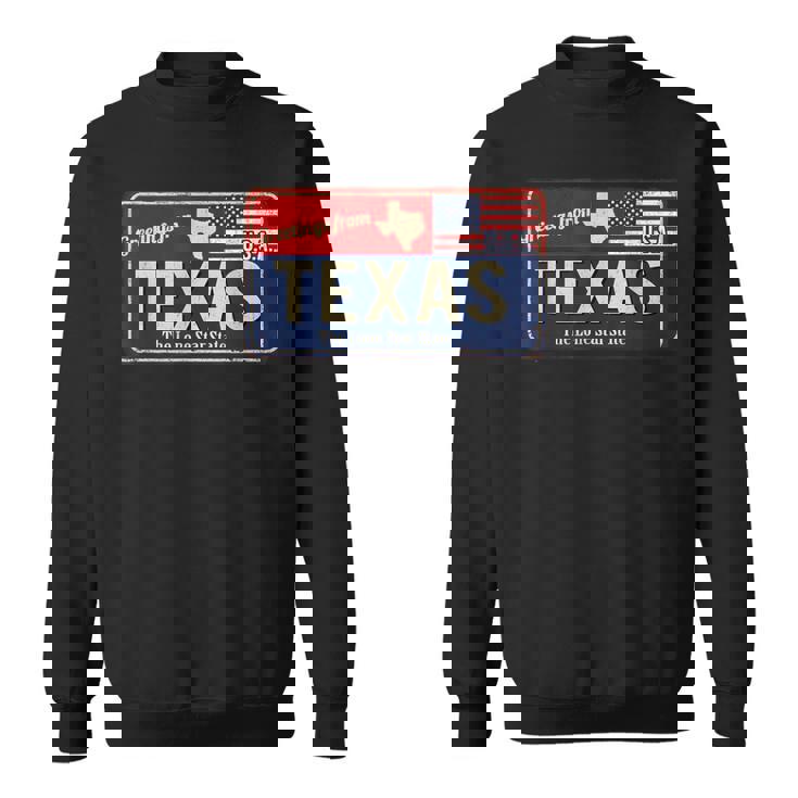 Enjoy Wear Cool Texas Wildintage Texas Usa スウェットシャツ