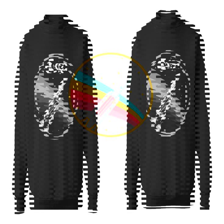 Esa 欧州宇宙機関 アリアン 5 ロケット ヴィンテージ スウェットシャツ