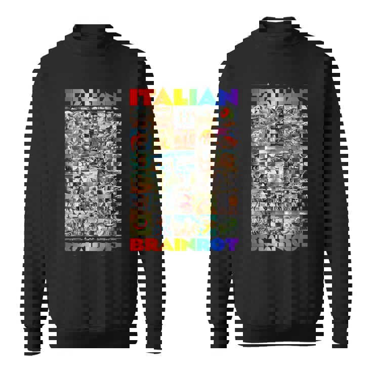 Every Italian Brainrot Meme Italian Brainrotコレクション スウェットシャツ