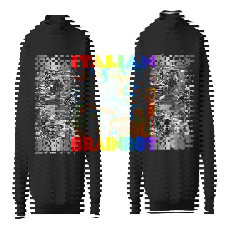 Every Italian Brainrot Meme Italian Brainrotコレクション スウェットシャツ