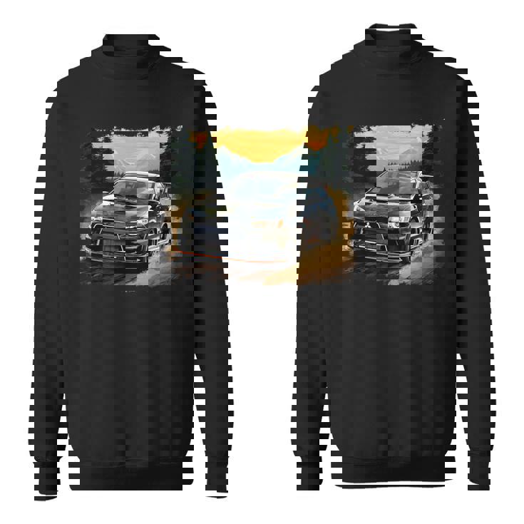 Evo 日本製スポーツカー スウェットシャツ