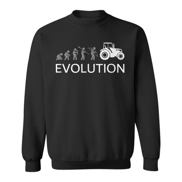 Evolución Agricultor Granja Tractor Agrícola Tractor Camisa de entrenamiento