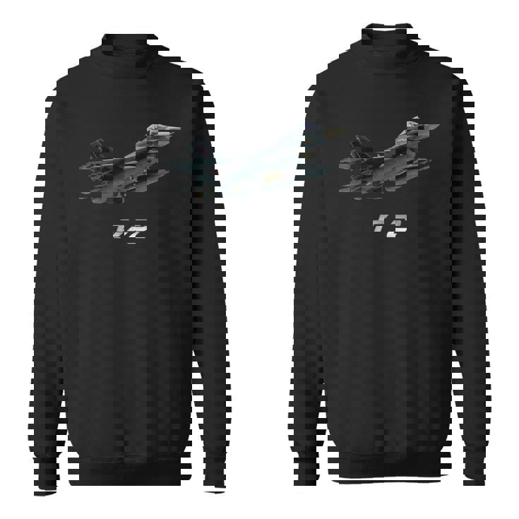F-2日本の戦闘機 スウェットシャツ