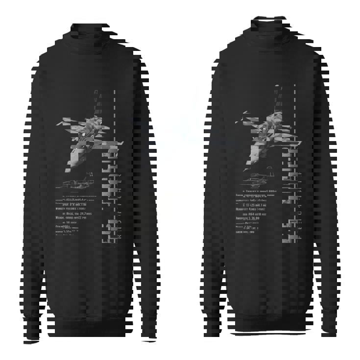 F-5 タイガージェット戦闘機仕様 スウェットシャツ