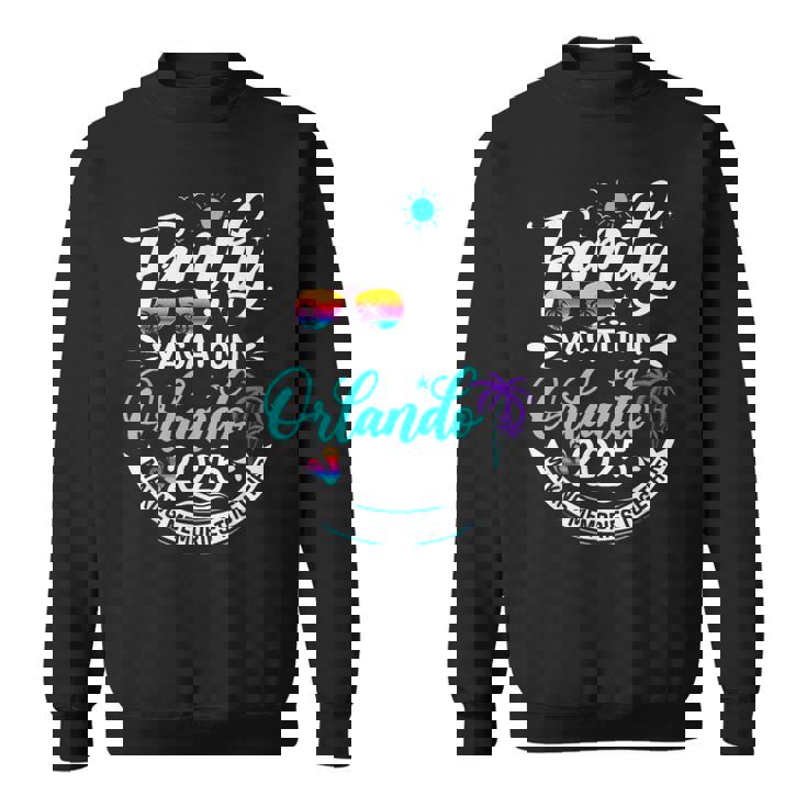 Family Vacation Orlando 2025 Beach Summer Vacation 2025 Sweatshirt