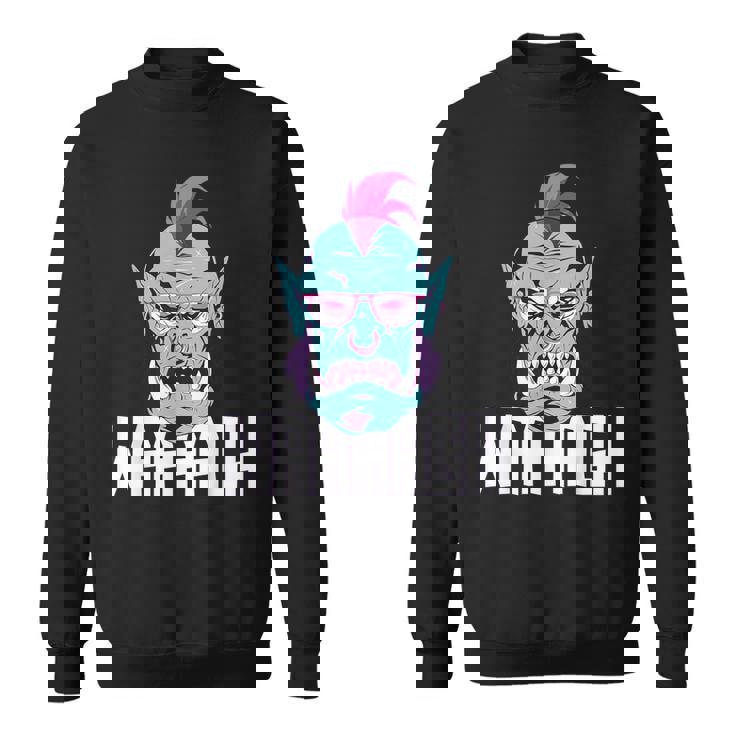 Fantasy Ork Mmorpg Rpg ゲーマーヘッド スウェットシャツ