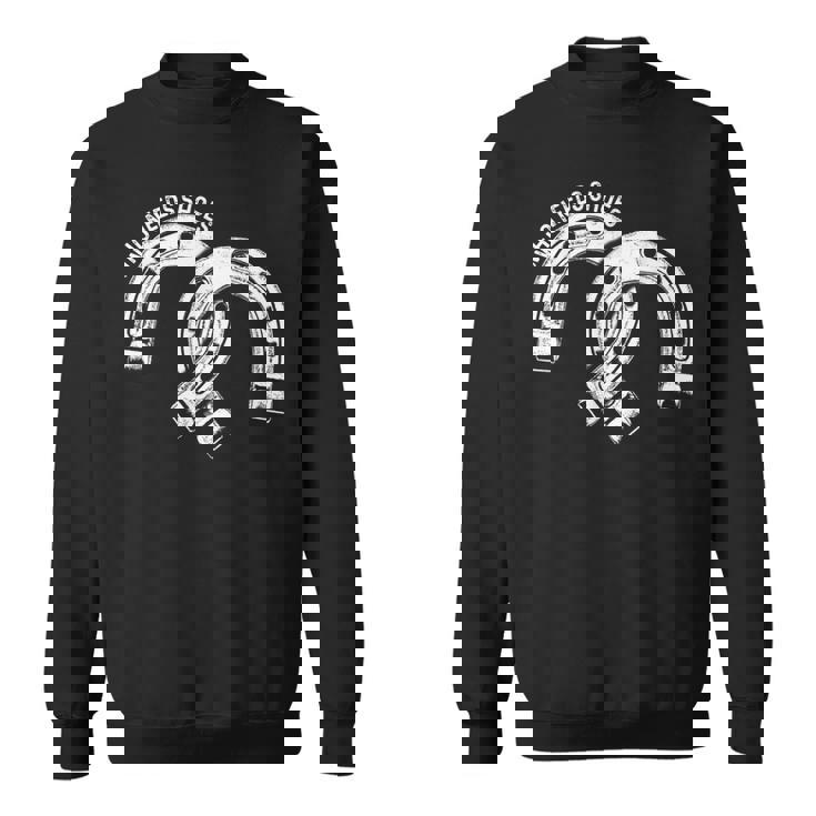 Farrier Needs 靴 蹄鉄 トリム 馬蹄 靴 スウェットシャツ