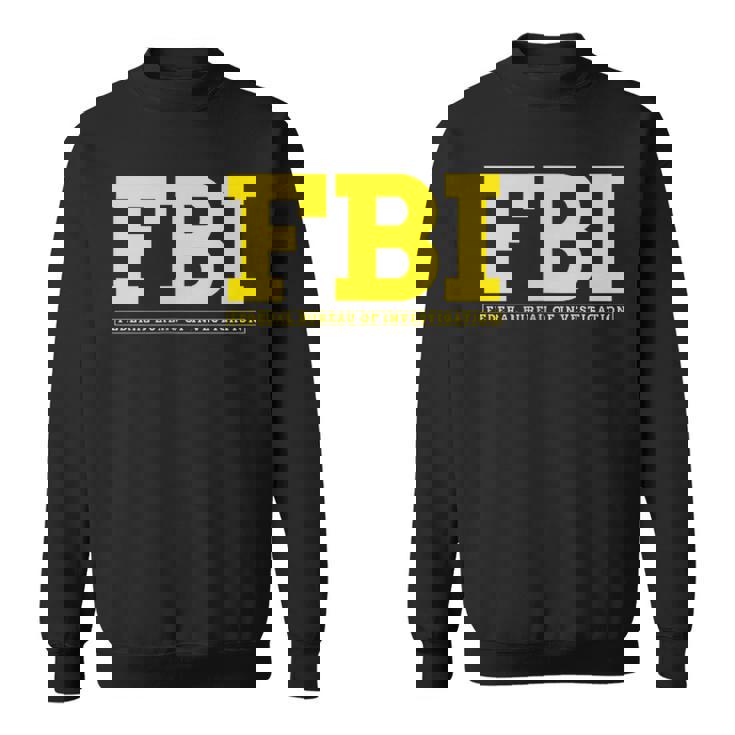 Fbi連邦捜査官事務所両面 スウェットシャツ