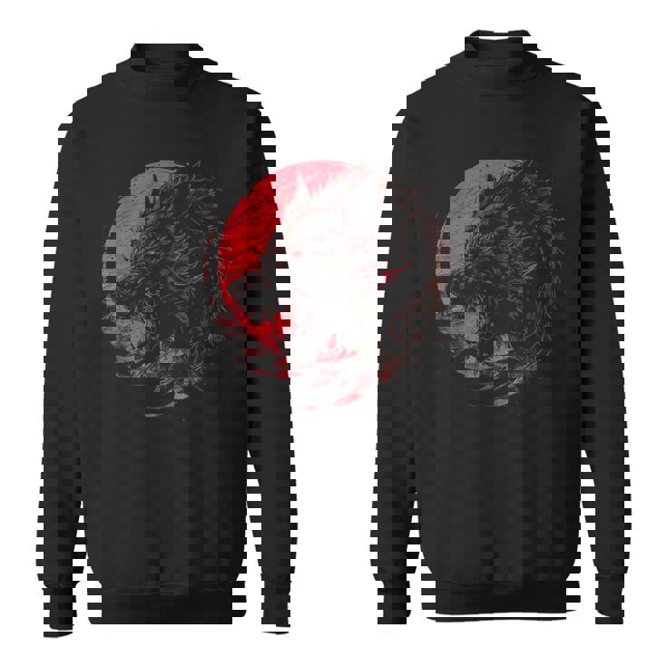 Fenrir Norse Wolf スウェットシャツ