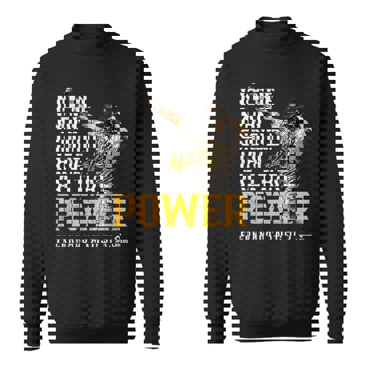 Fernando Tatis Jr Poweran Diego Mlbpa スウェットシャツ